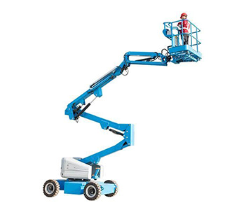 Diesel curved arm aerial work platform